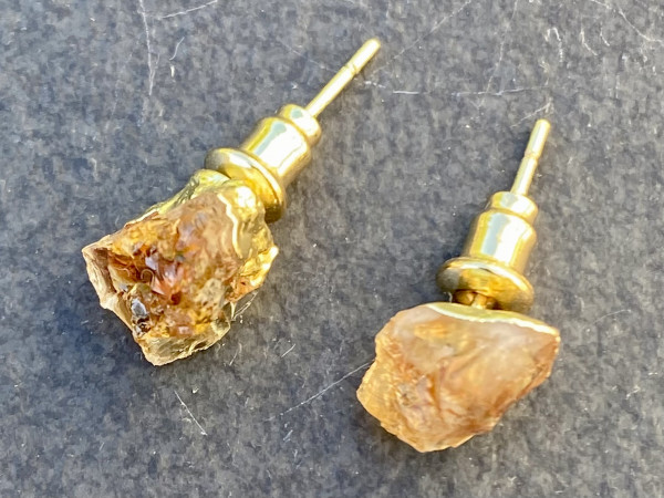 LIEBlingsSTÜKKE - Ohrringe Citrin - aussergewöhnlicher Accessoires