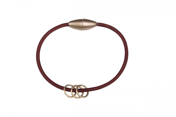 Armband Ring Mokka / Gold