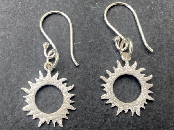 LIEBlingsSTÜKKE - Ohrringe Sun - außergewöhnlicher nachhaltiger Schmuck