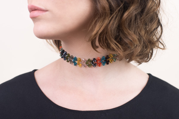 LIEBlingsSTÜKKE - Kette Choker Lovely - außergewöhnlicher nachhaltiger Schmuck