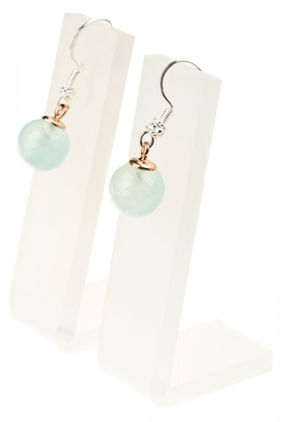 Ohrringe Aqua Calcedon