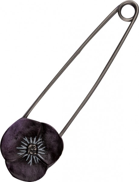 Nadelbrosche Flower