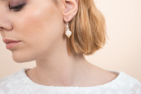 LIEBlingsSTÜKKE Ohrring Zauberbraut - außergewöhnlicher nachhaltiger Schmuck LIEBlingsSTÜKKE Ohrring Zauberbraut - außergewöhnlicher nachhaltiger Schmuck