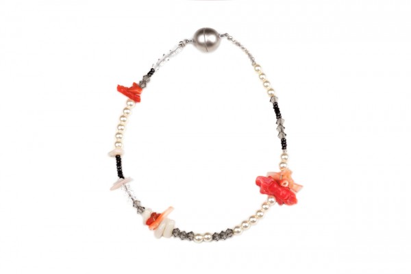 Armband Riff Cremé / Koralle