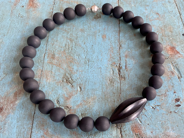 Lieblingsstükke - Kette Ebenholz - außergewöhnlicher nachhaltiger Schmuck