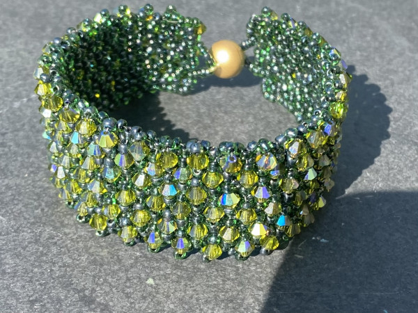 LIEBlingsSTÜKKE - Armband Smaragd - außergewöhnliche Accessoires