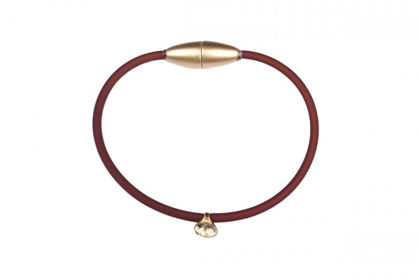Armband Sammy Mocca/Gold/Kristall/Shadow