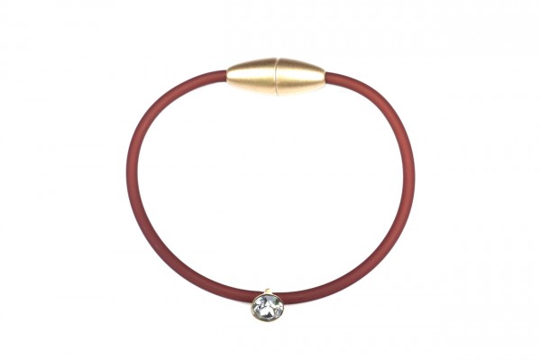 Armband Sammy Mocca / Gold / Kristall