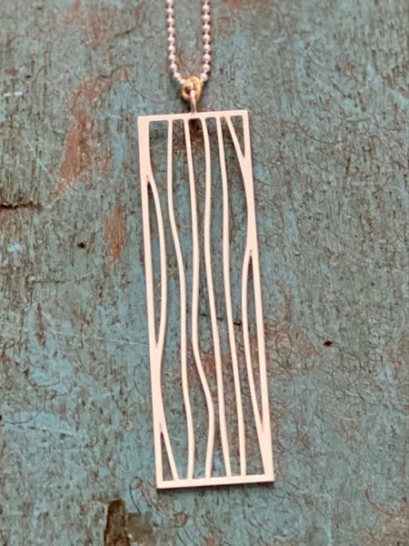 Kette Rechtring silber