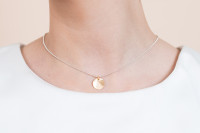 LIEBlingsSTÜKKE - Kette Platterl - außergewöhnlicher nachhaltiger Schmuck LIEBlingsSTÜKKE - Kette Platterl - außergewöhnlicher nachhaltiger Schmuck