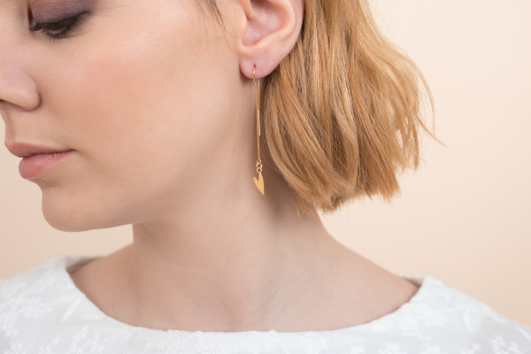 LIEBlingsSTÜKKE Ohrring Erkenntnis - außergewöhnlicher nachhaltiger Schmuck