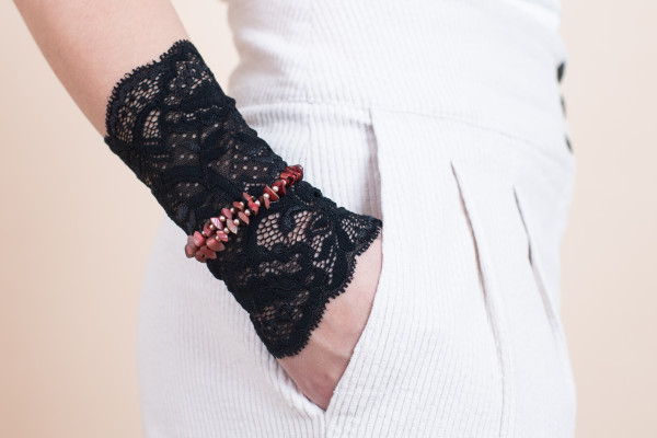 Lieblingsstükke - Armband Buntstift - außergewöhnlicher nachhaltiger Schmuck