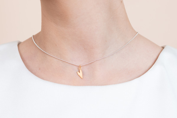 LIEBlingsSTÜKKE - Kette Free gold - außergewöhnlicher nachhaltiger Schmuck