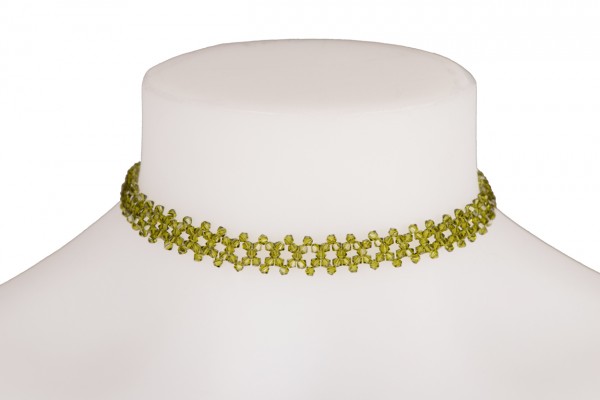 Kette Choker Lovely Olivine