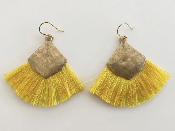 Ohrringe Summertime sonnengelb